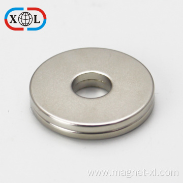 N35 permanent rare earth ndfeb ring magnet